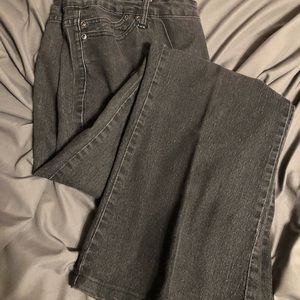 Mid rise boot cut Jean